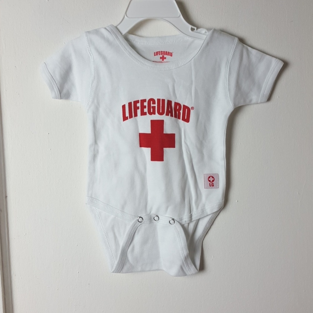 🎈SALE 🎈3 FOR $15  -  New Lifeguard White Onesie
